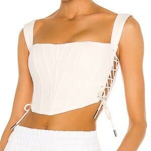 Danielle Guizio Cream Corset